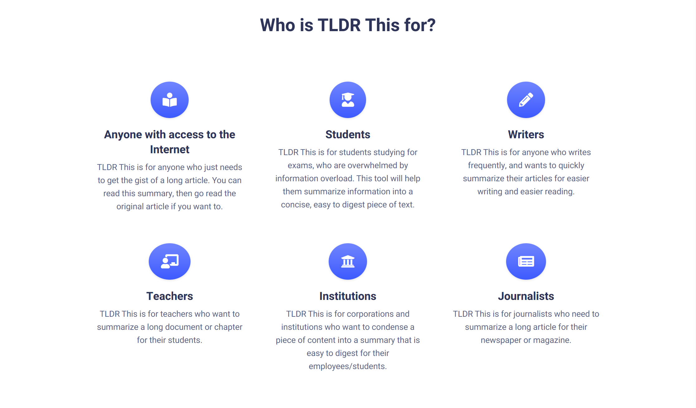 TLDR This AI Accessibility